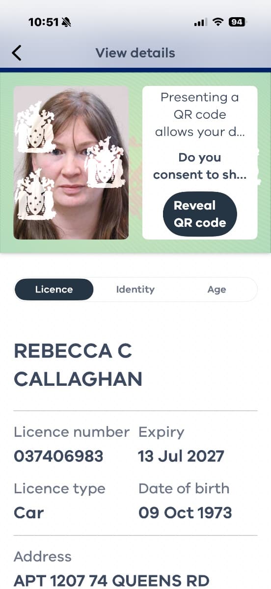 rebecca, pictured in their published cleaner profile photograph
